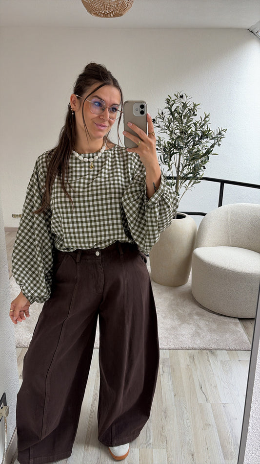 GERUITE BLOUSE KHAKI