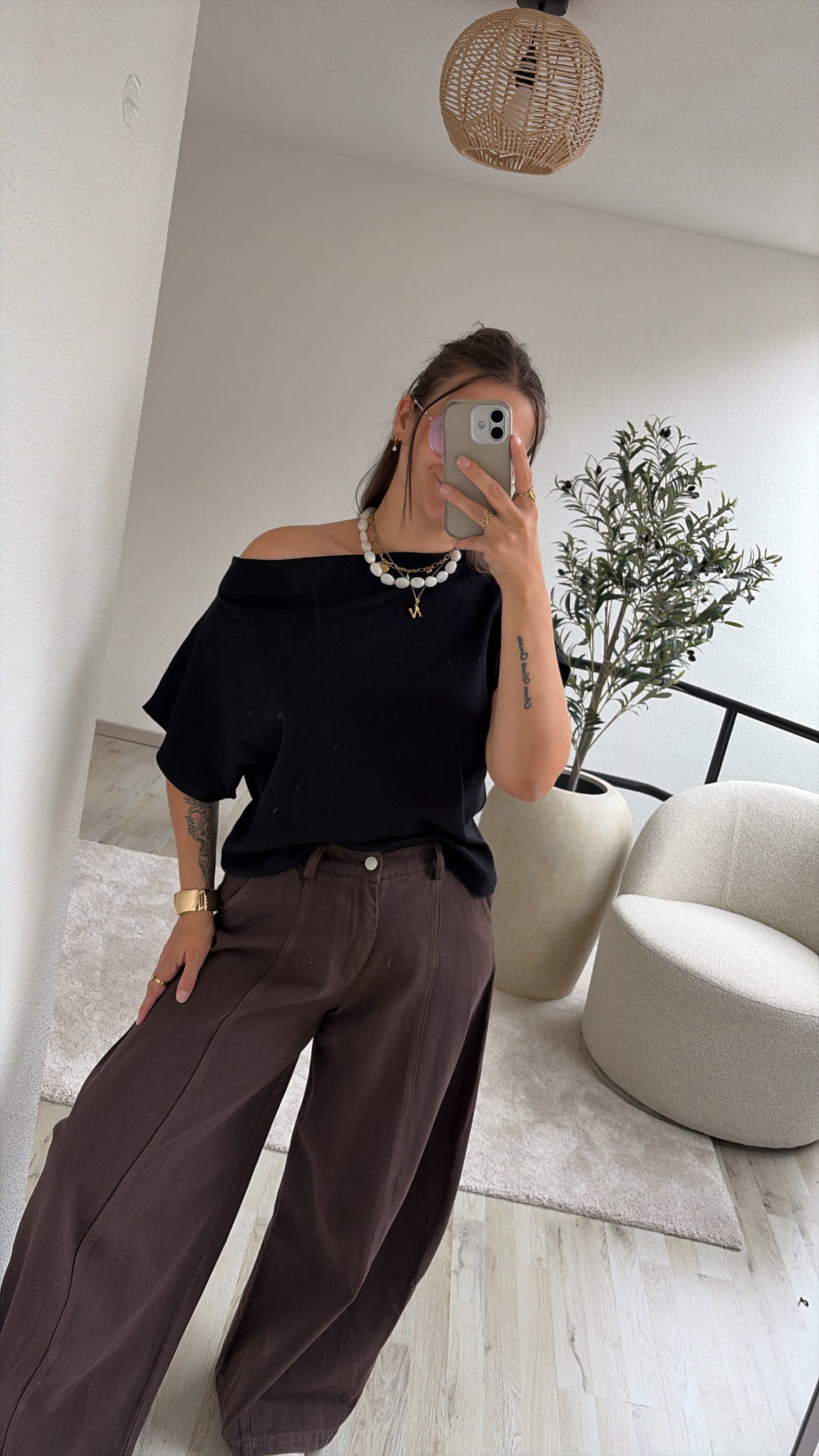 ZWARTE KNIT TOP