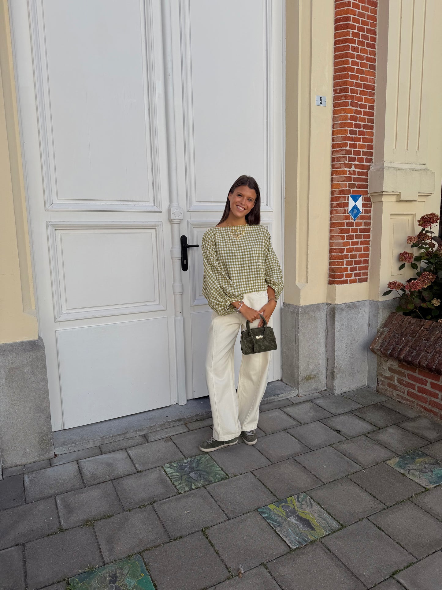BALLOON JEANS CREME