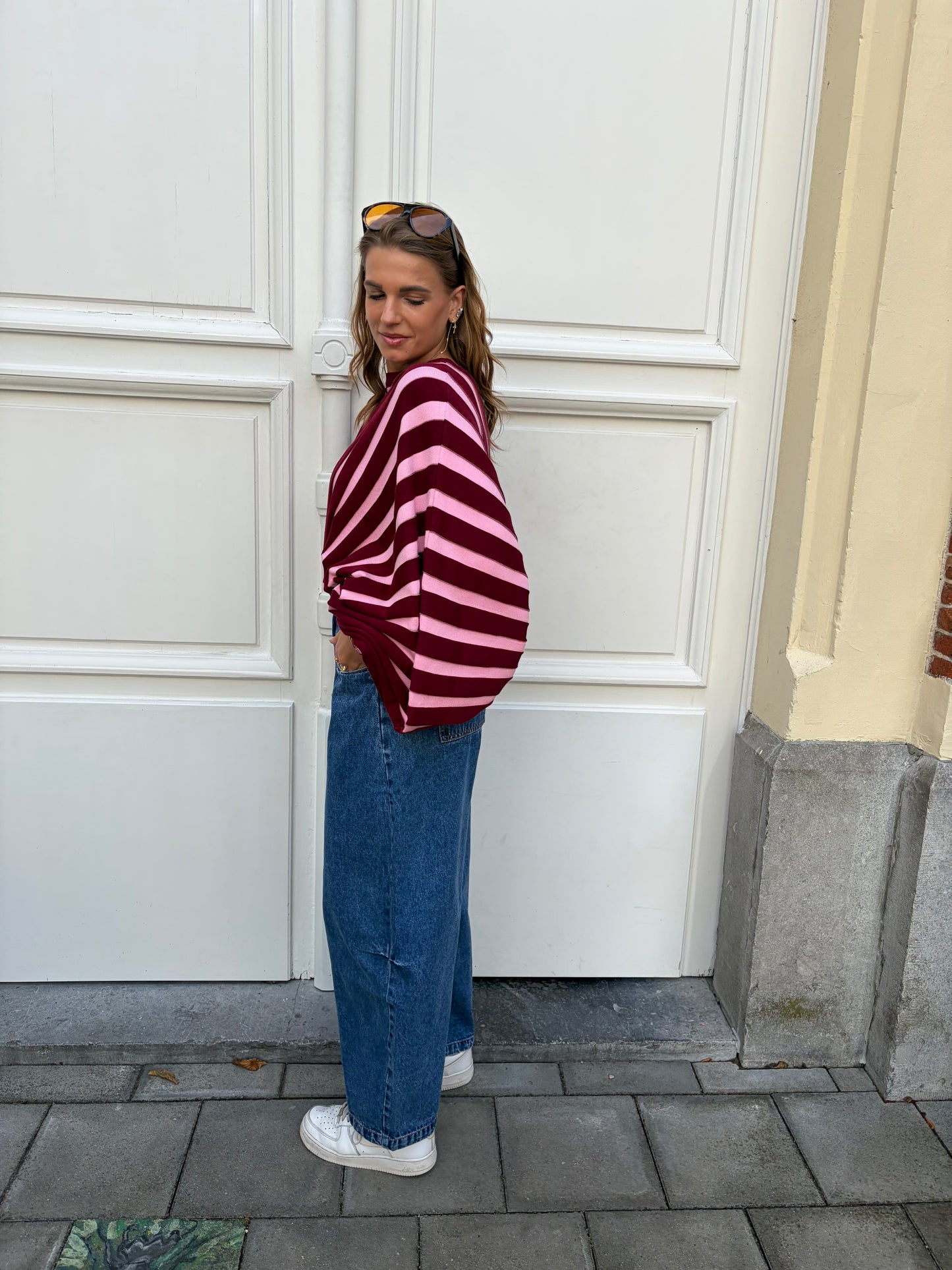 DARK BALLOON JEANS