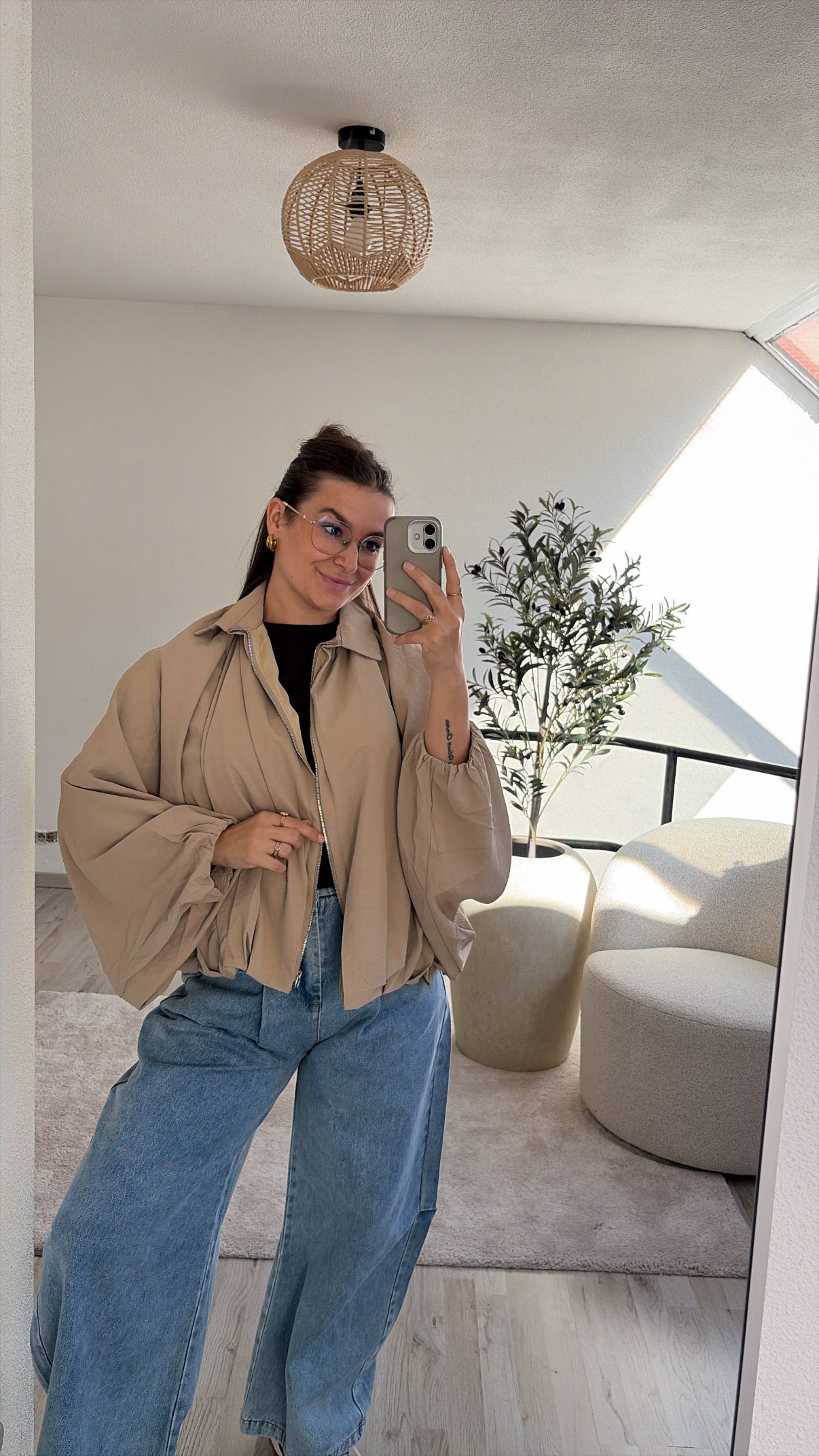 PUFFY JASJE TAUPE