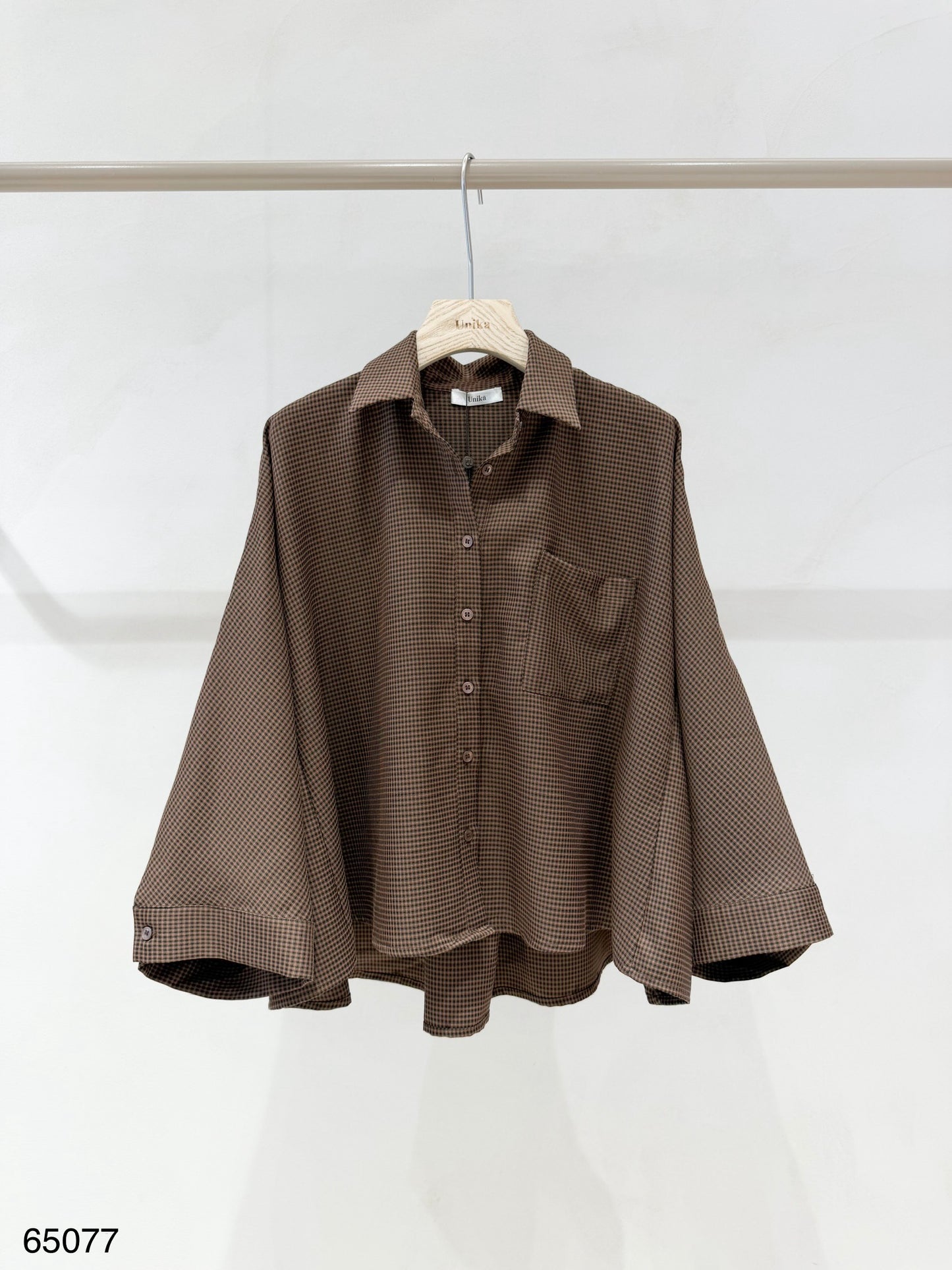 GERUITE BLOUSE BRUIN