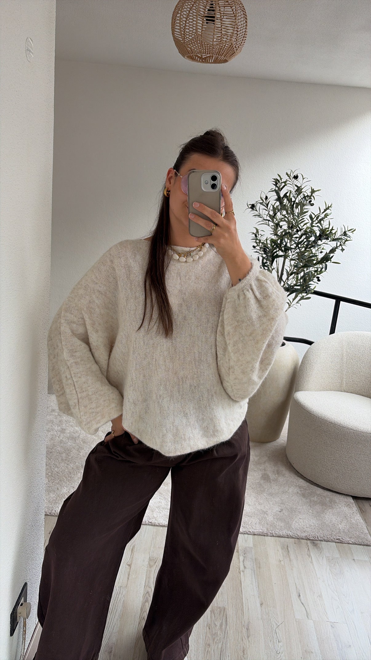 KNIT ECRU