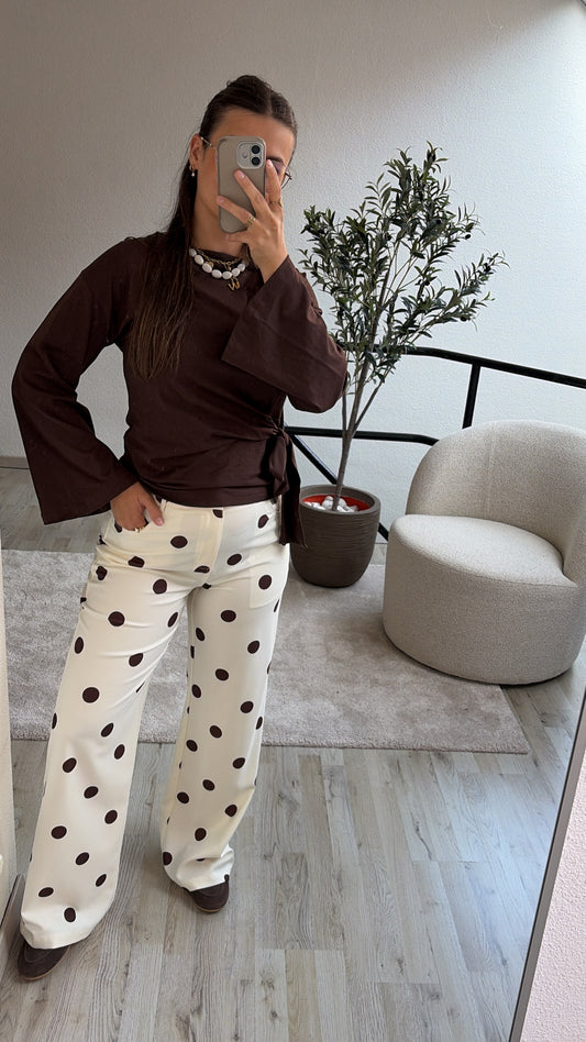 LONGSLEEVE STRIK BRUIN