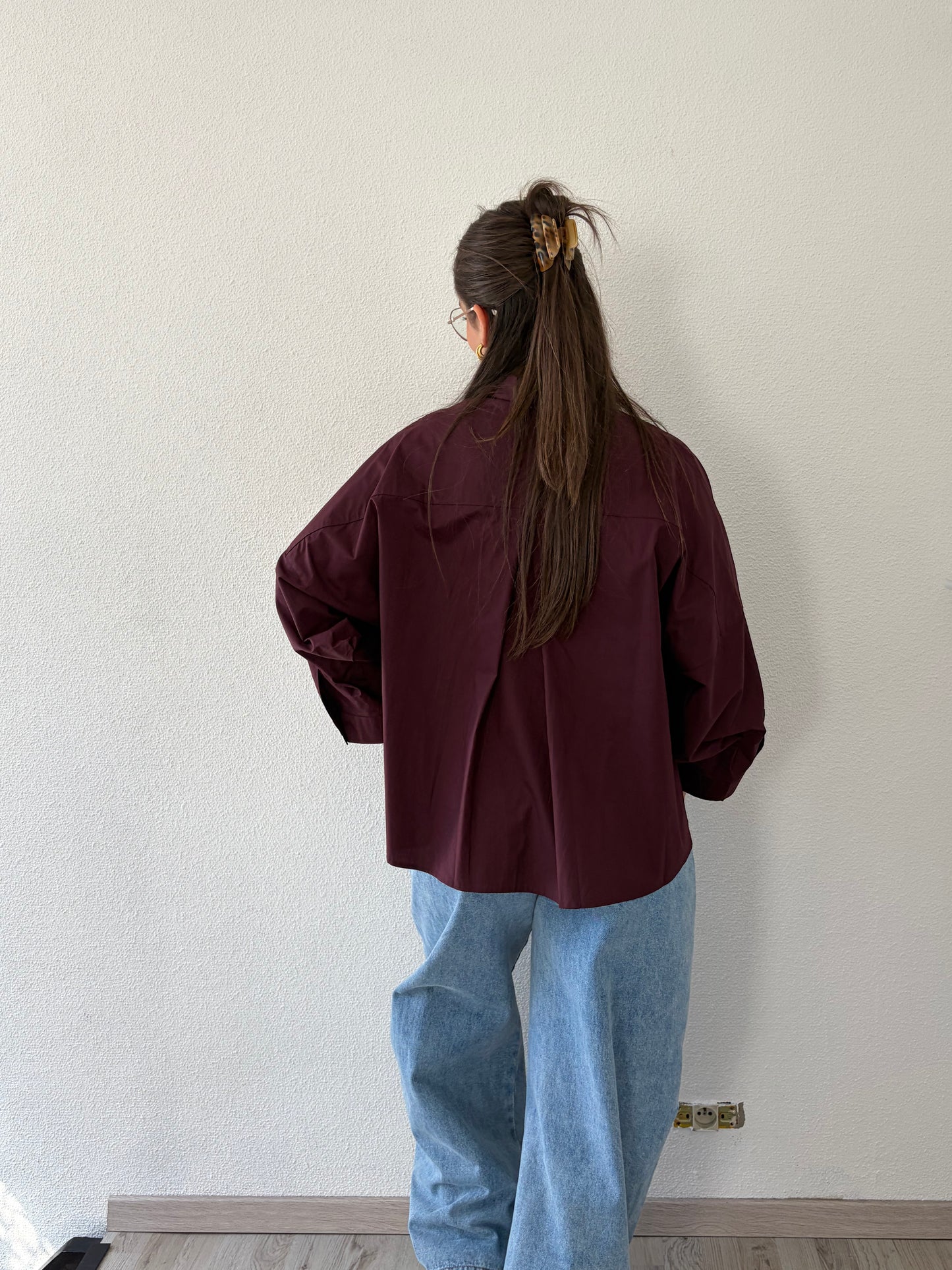 BORDEAUX BLOUSE