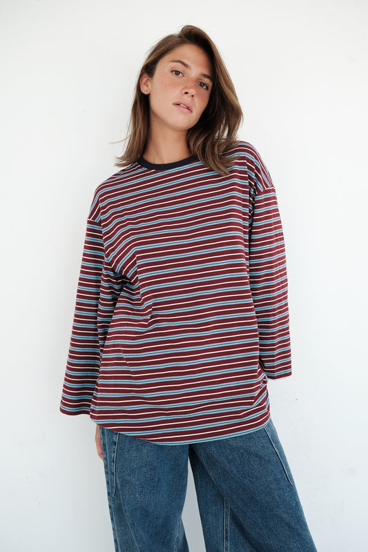 STRIPED LONGSLEEVE MULTI