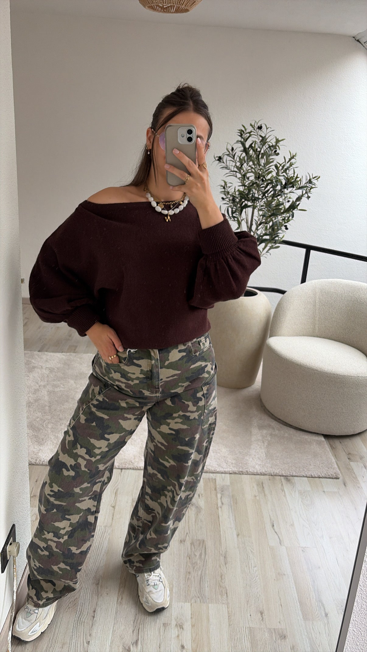 CARGO CAMO JEANS
