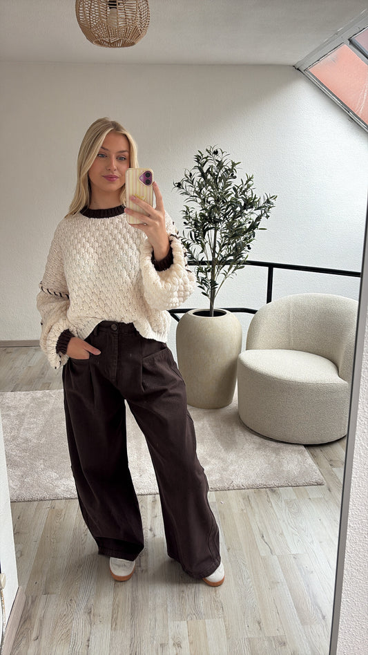 CREME KNIT