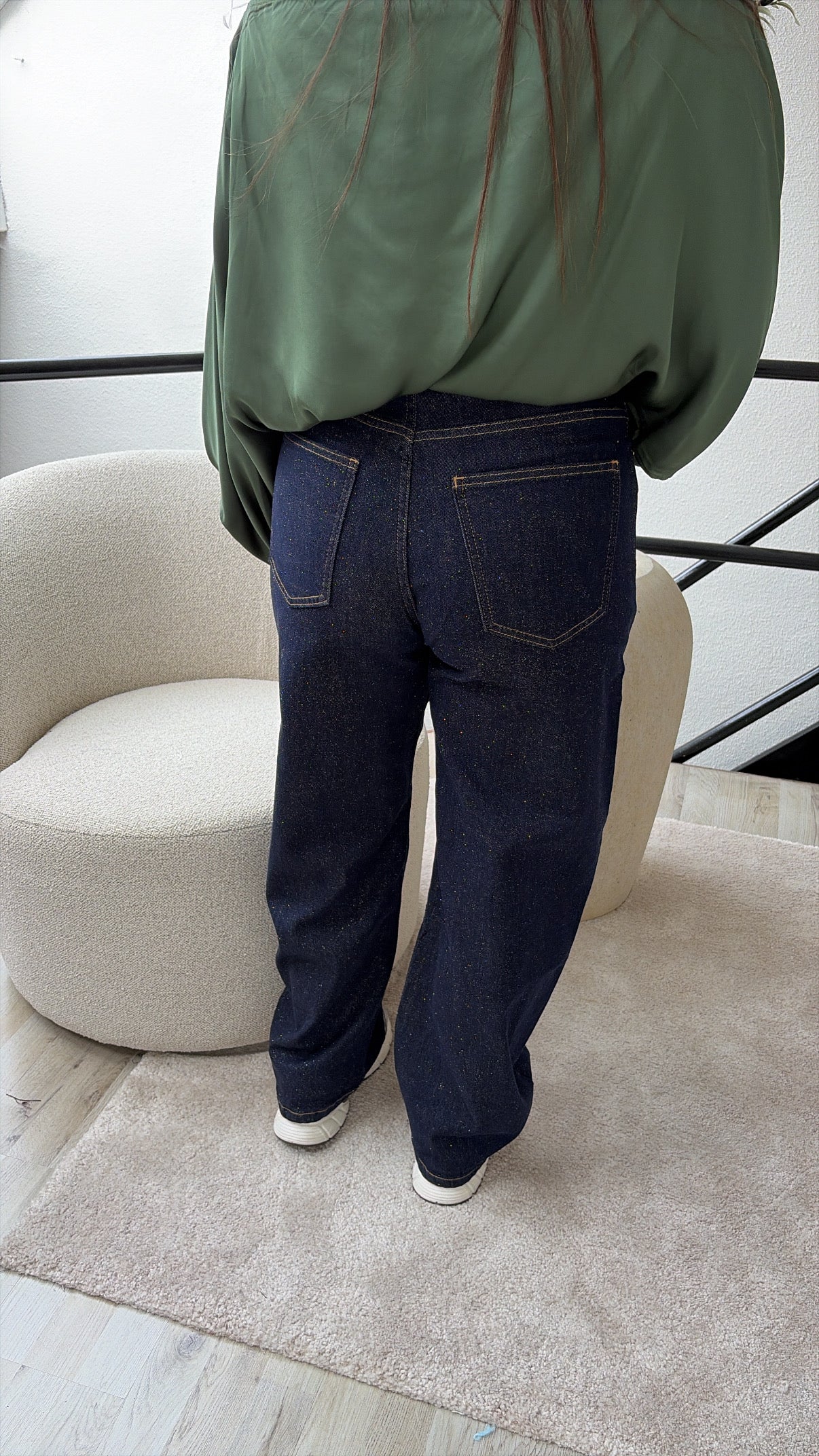 GLITTER BALLOON JEANS