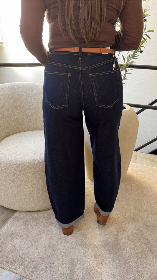 DONKERE BALLOON JEANS