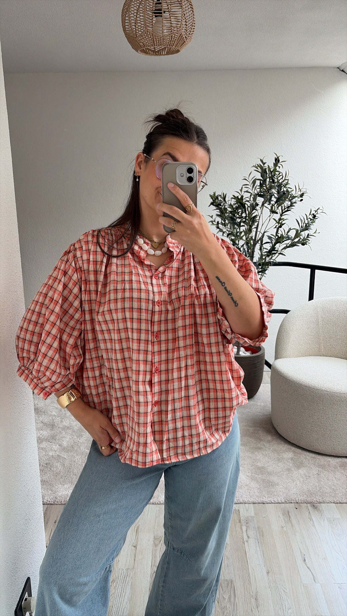 GERUITE BLOUSE KORAAL