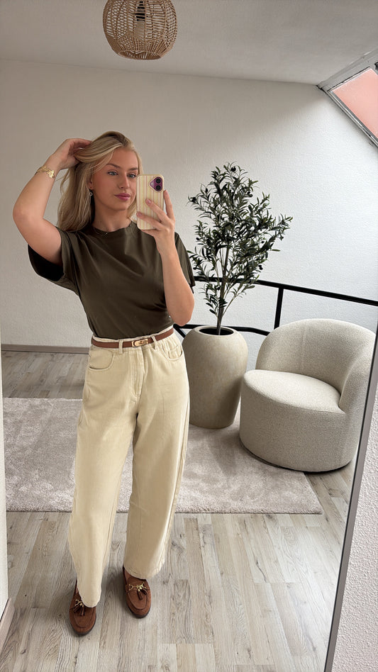 JEANS BEIGE