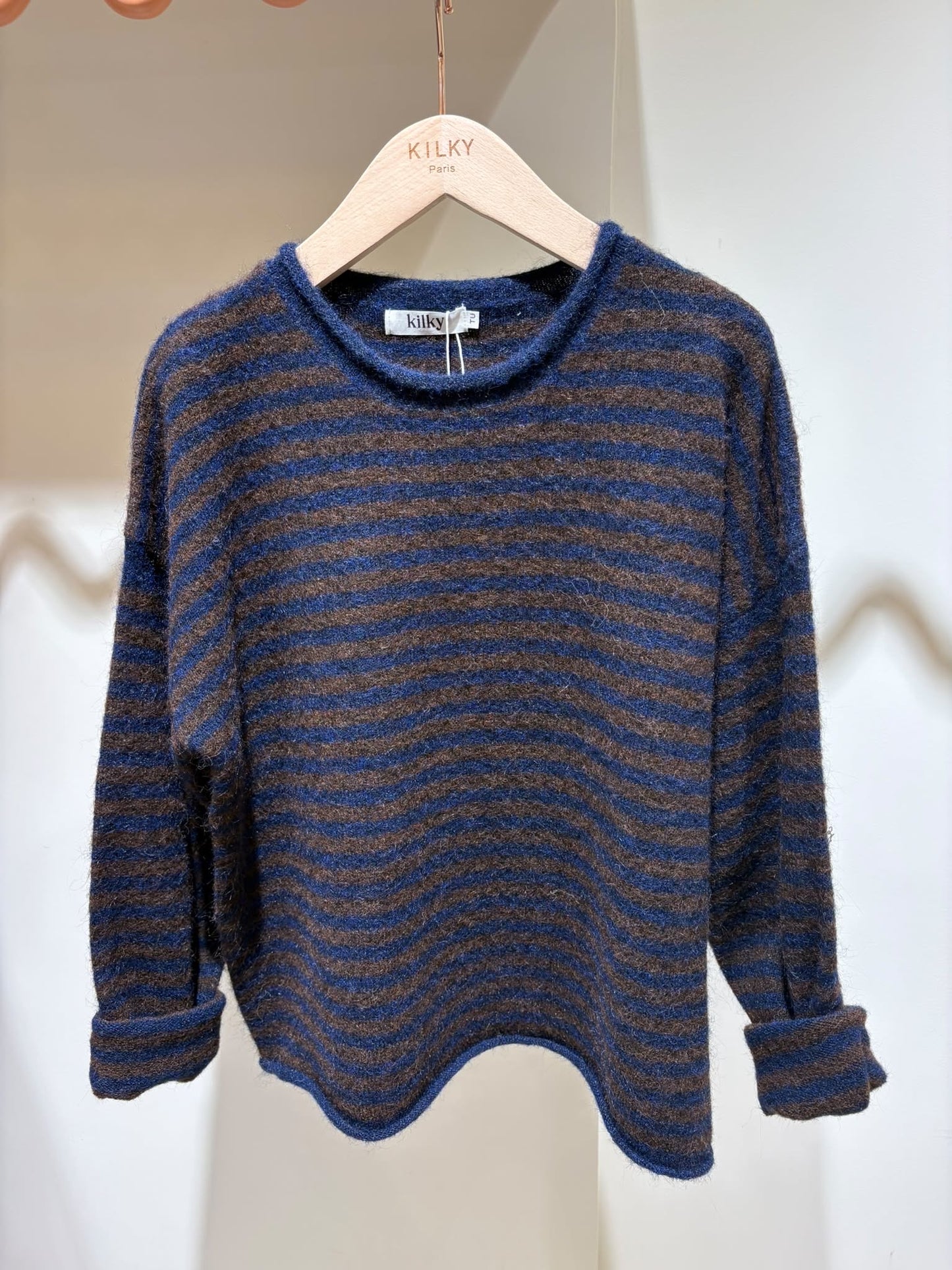 KNIT MARINE-BRUIN