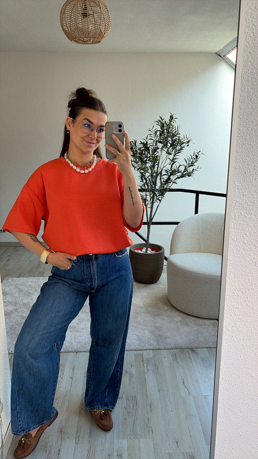 PUFFY TEE ORANGE