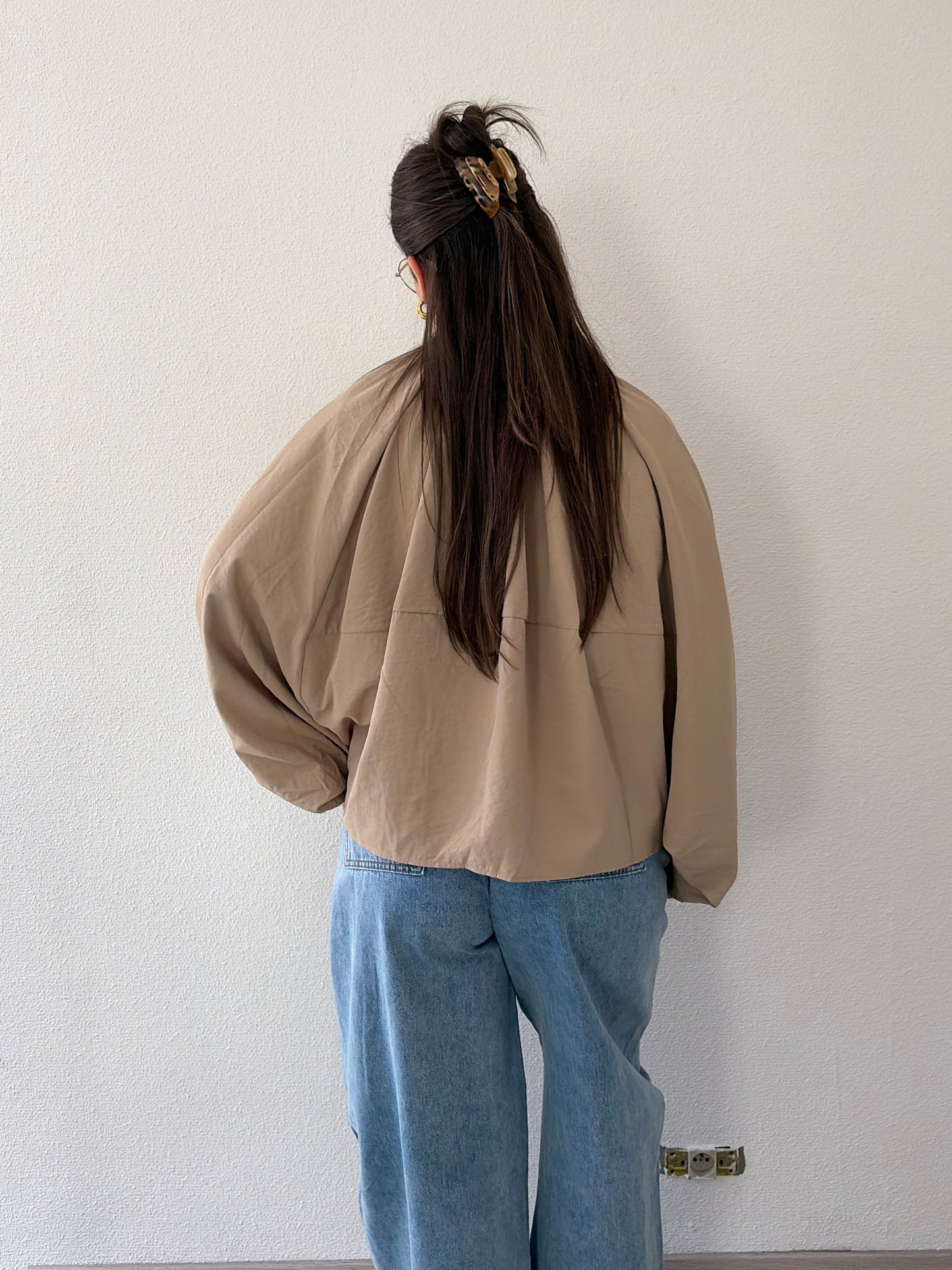 PUFFY JASJE TAUPE
