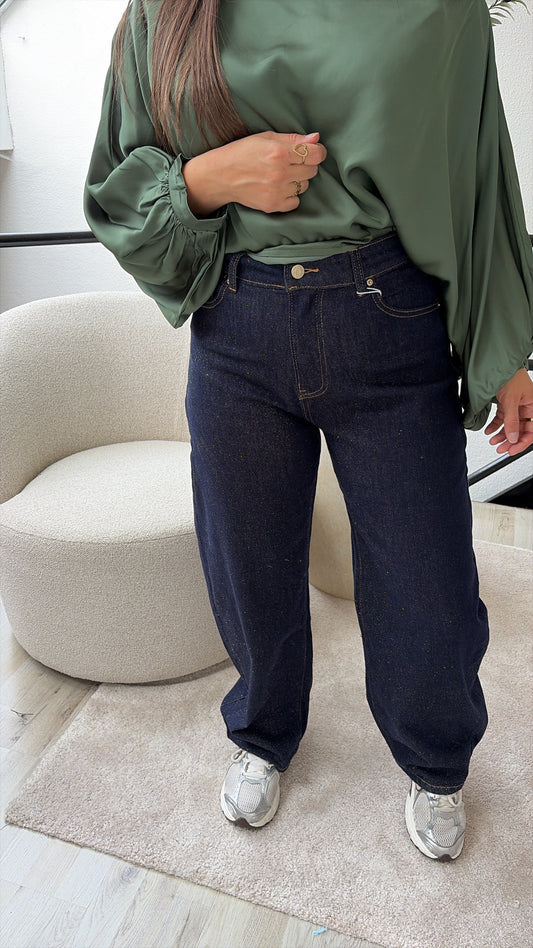 GLITTER BALLOON JEANS