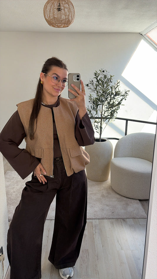 JACKET CAMEL