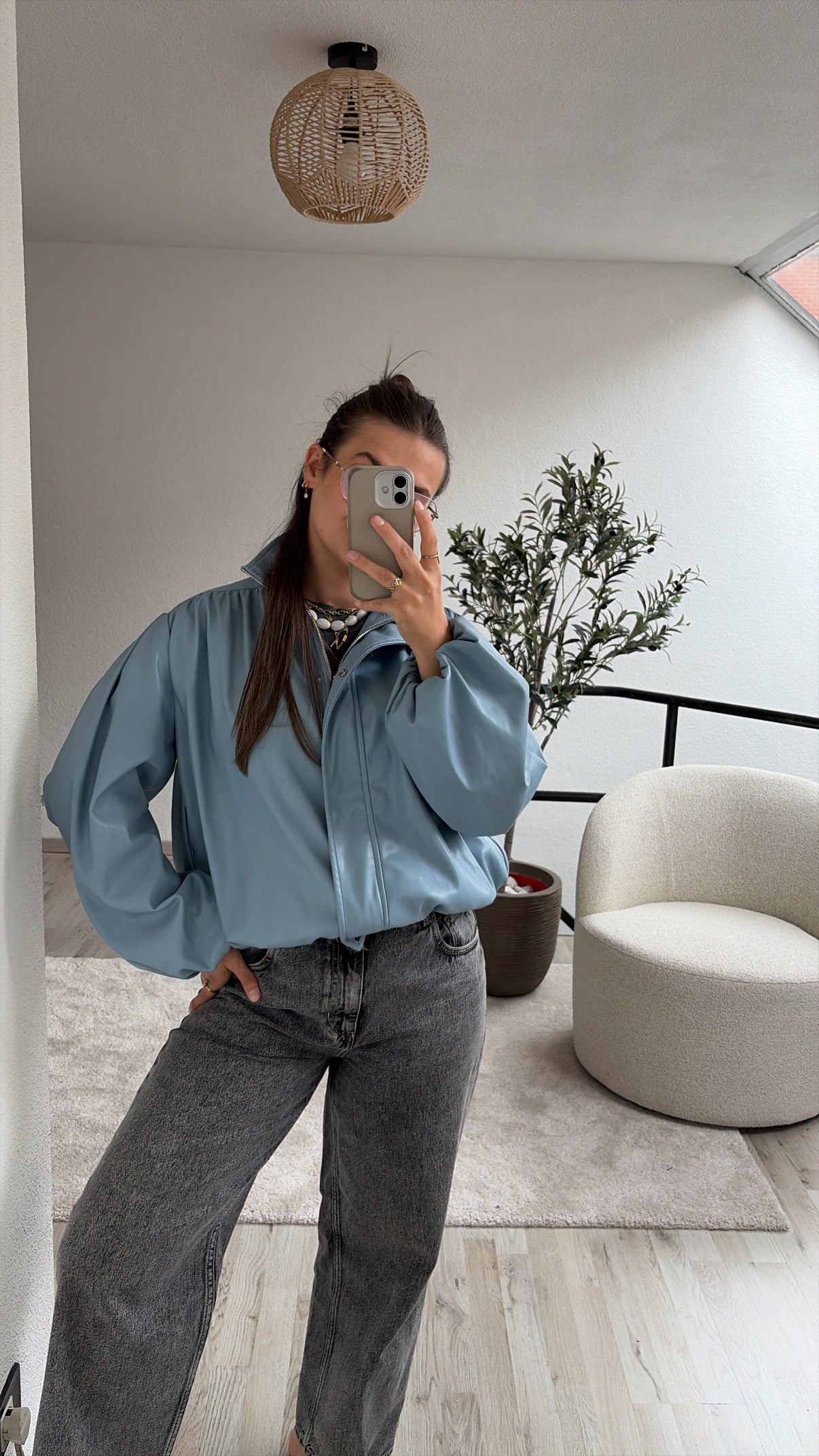 BLAUWE JACKET