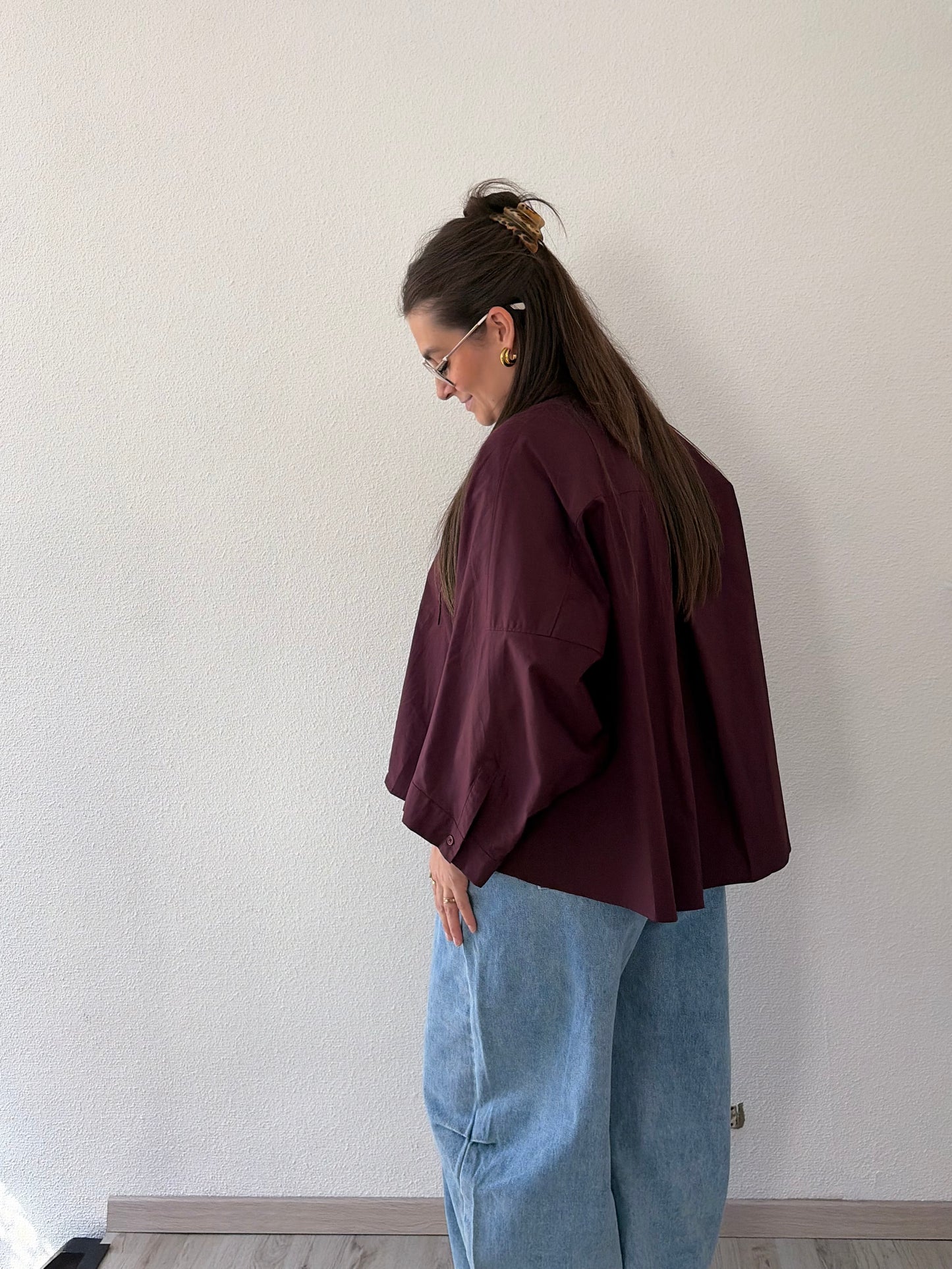 BORDEAUX BLOUSE