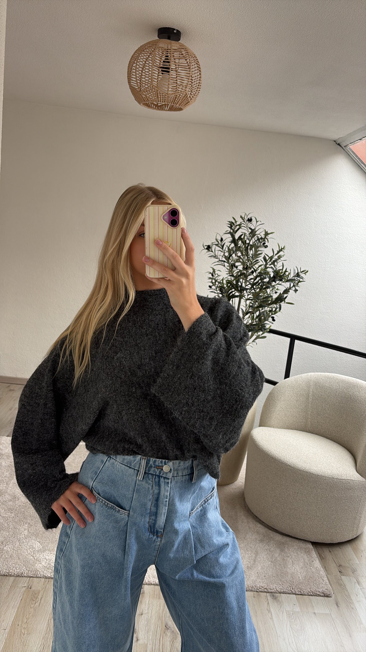 GRIJZE KNIT