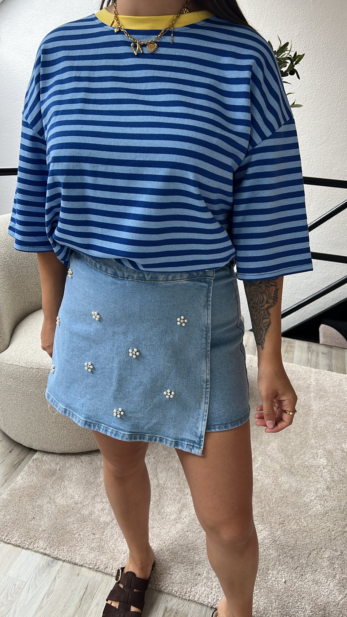 SKORT BLOEMEN