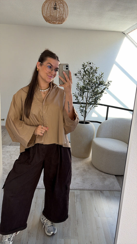 BEIGE BLOUSE