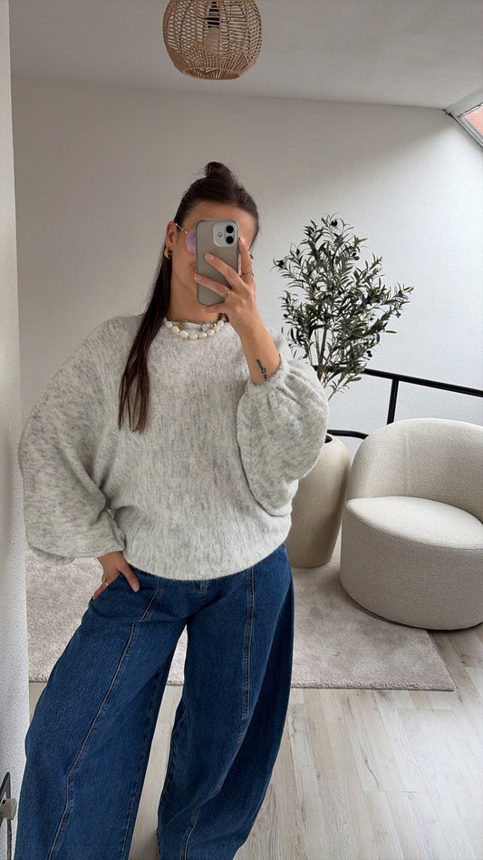 KNIT GRIJS