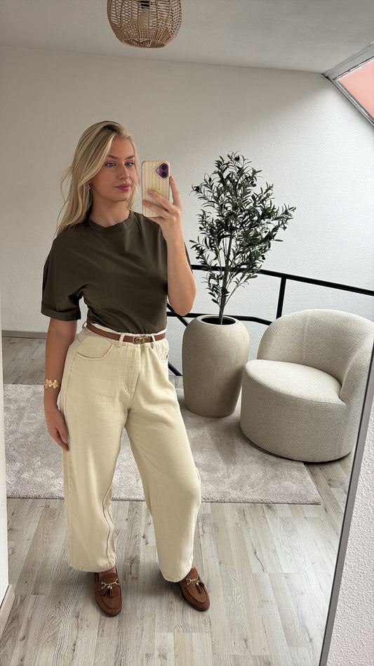JEANS BEIGE