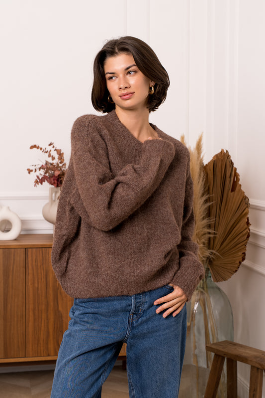 TAUPE KNIT