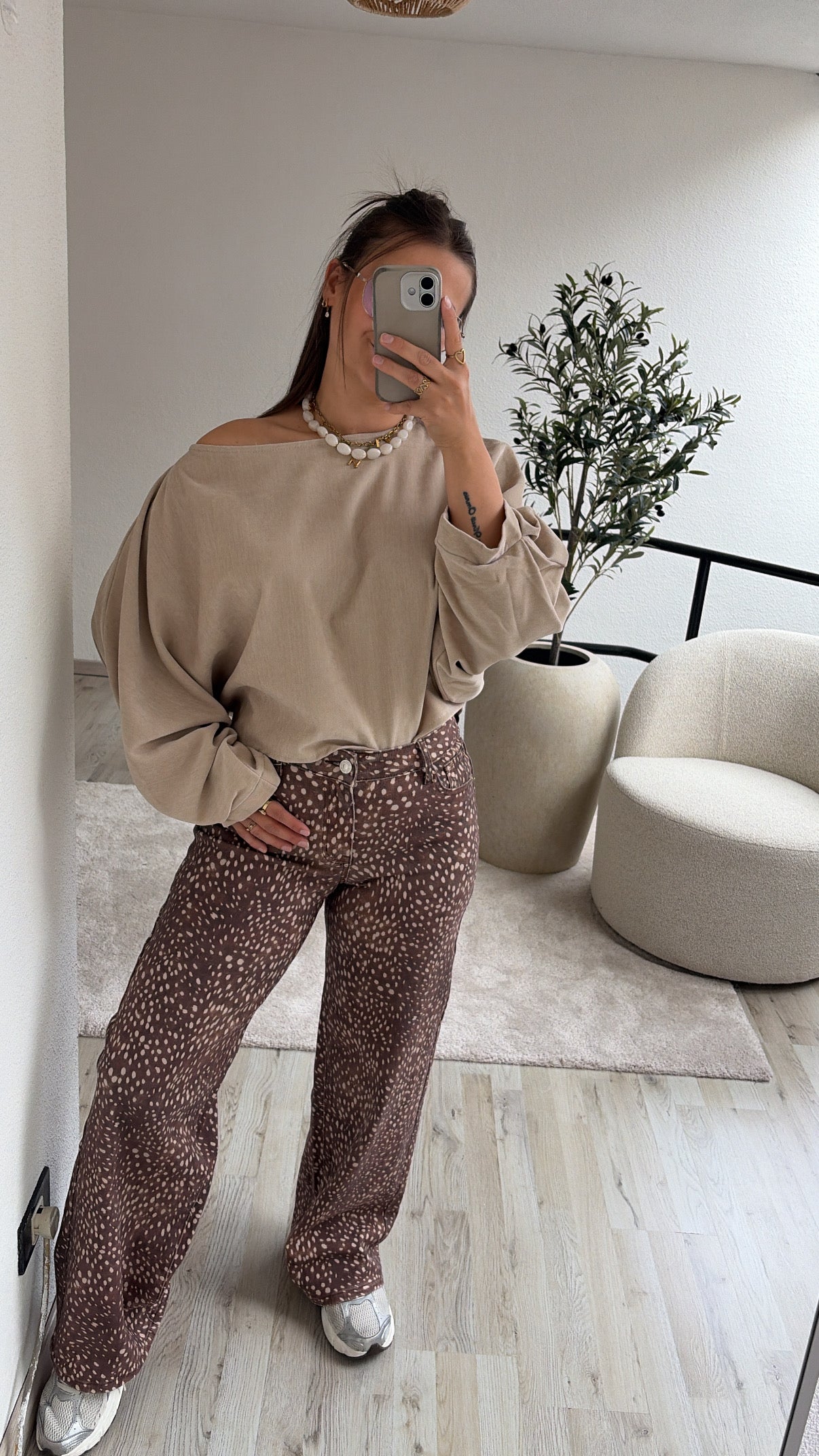 CORDUROY BLOUSE BEIGE