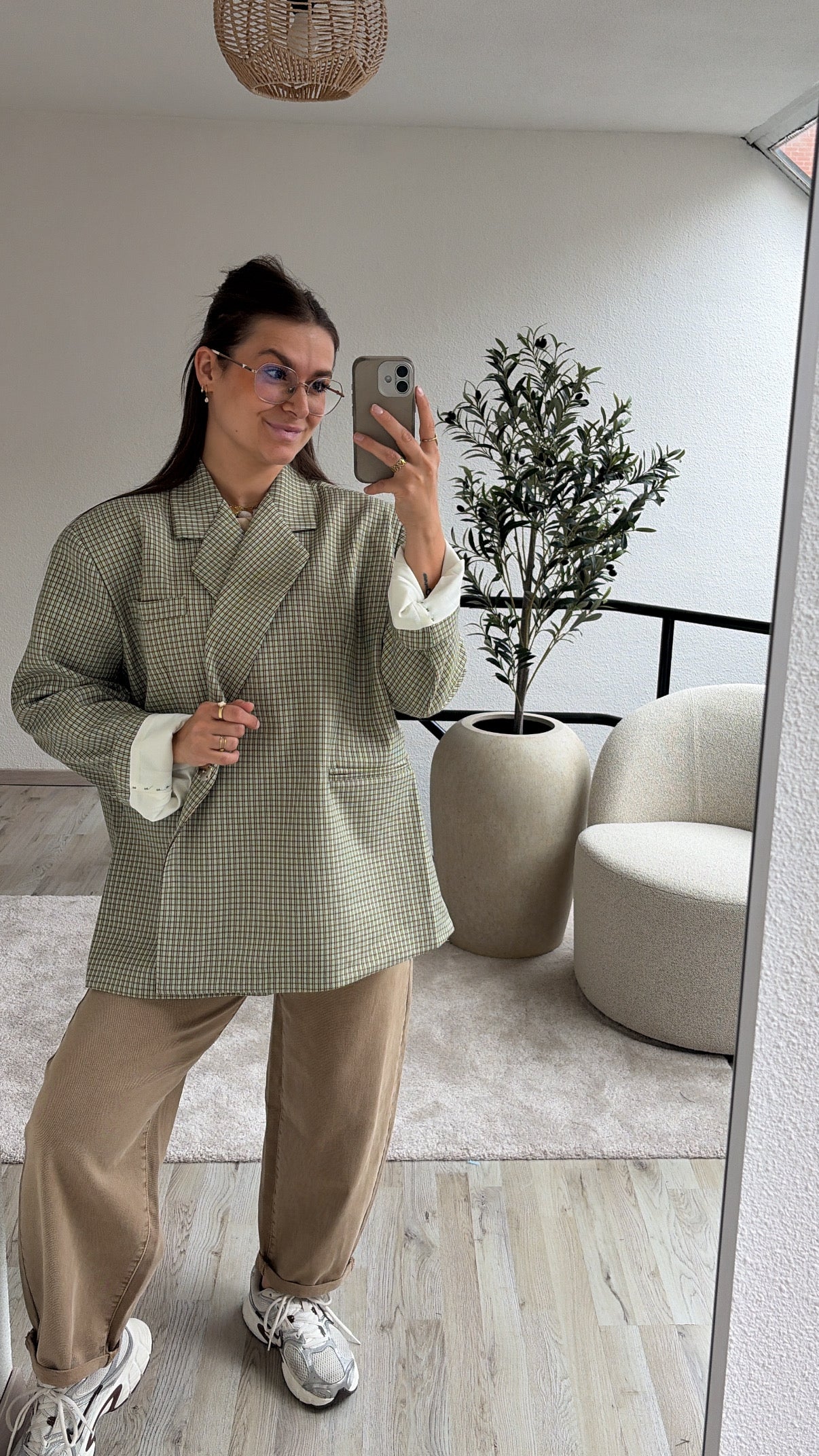 BLAZER GERUIT GROEN