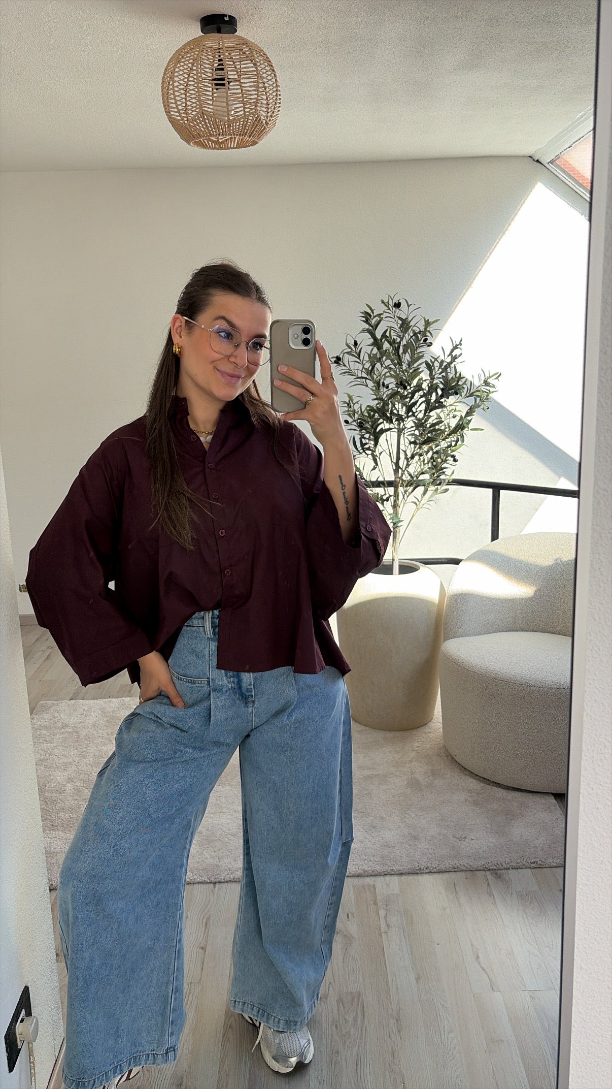 BORDEAUX BLOUSE
