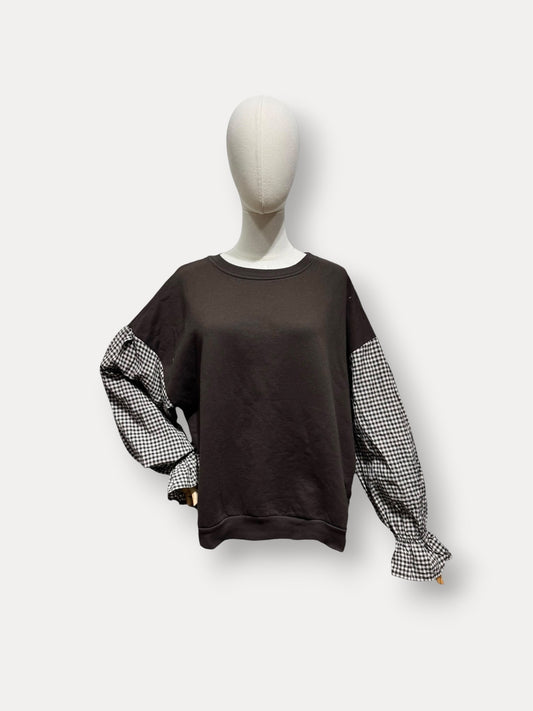 SWEATER GERUITE MOUW BRUIN