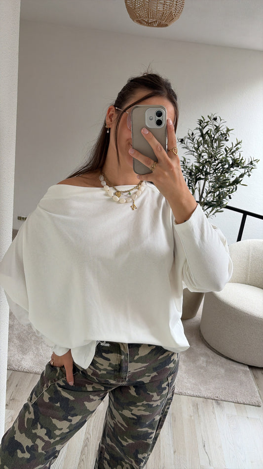 ONE SHOULDER TOP WIT