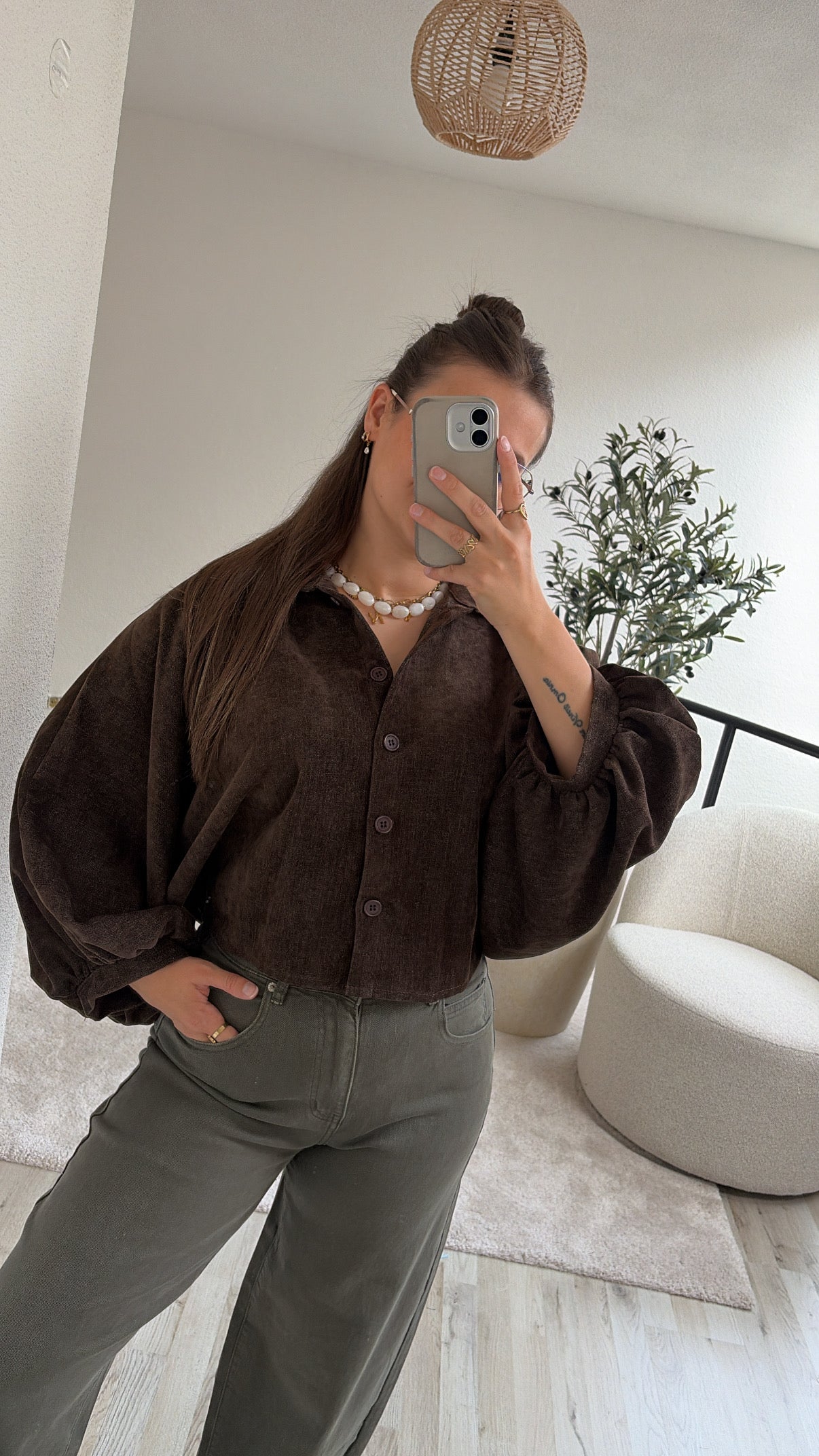 VELVET BLOUSE