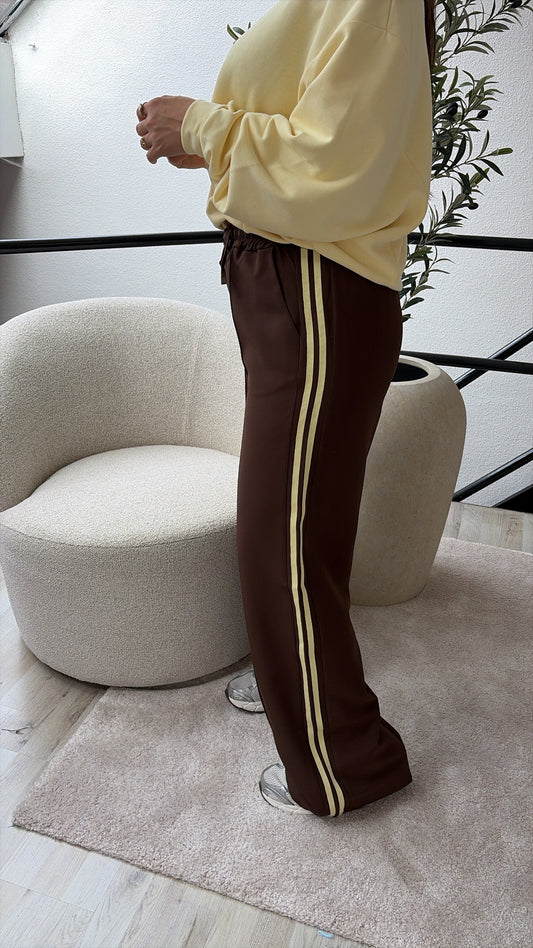 BRUINE PANTALON GELE STREEP