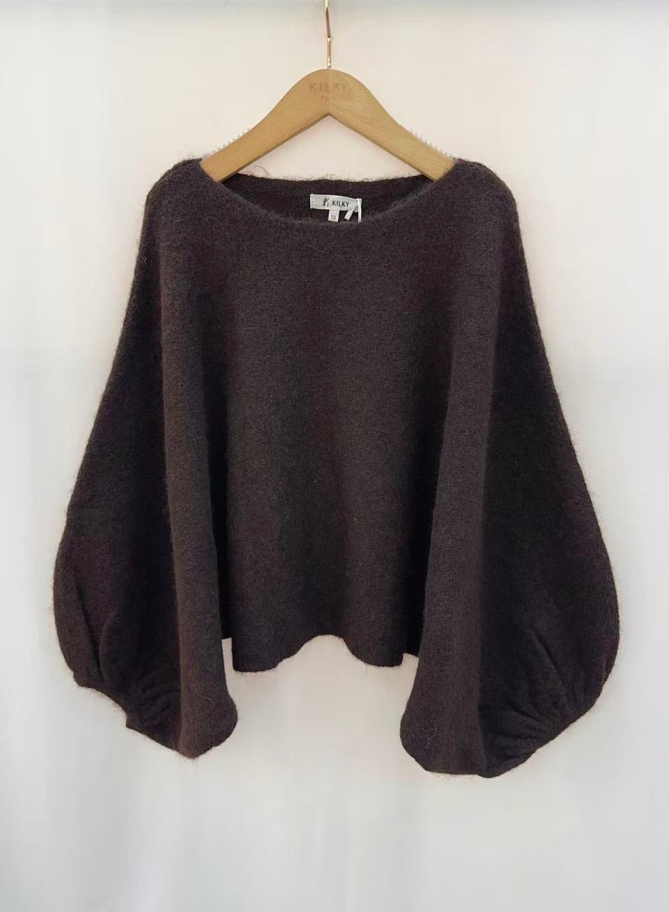 PUFFY KNIT BRUIN